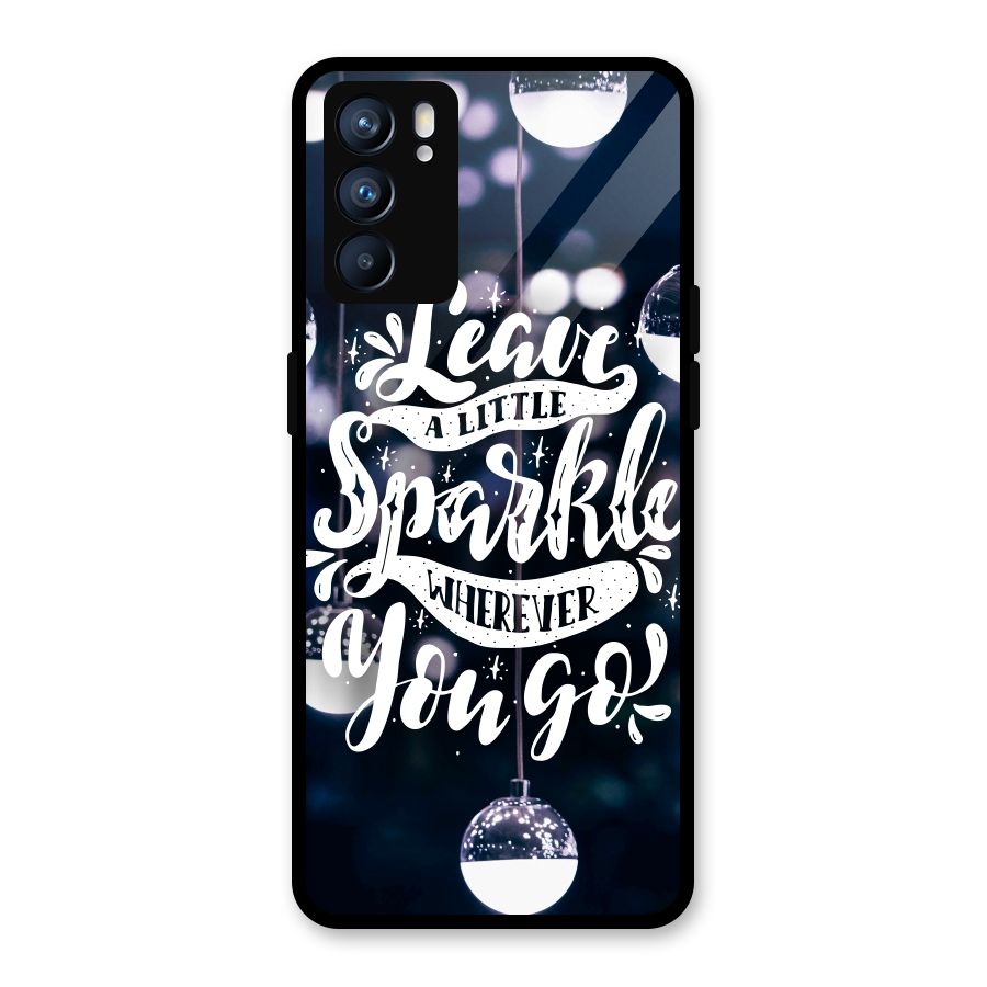 Little Spark Glass Back Case for Oppo Reno6 5G