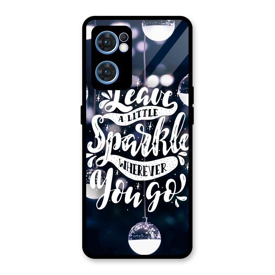 Little Spark Glass Back Case for Oppo Reno7 5G