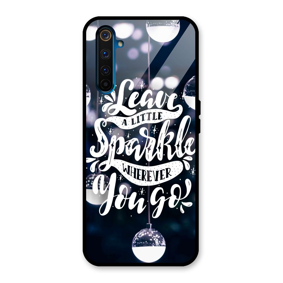 Little Spark Glass Back Case for Realme 6 Pro
