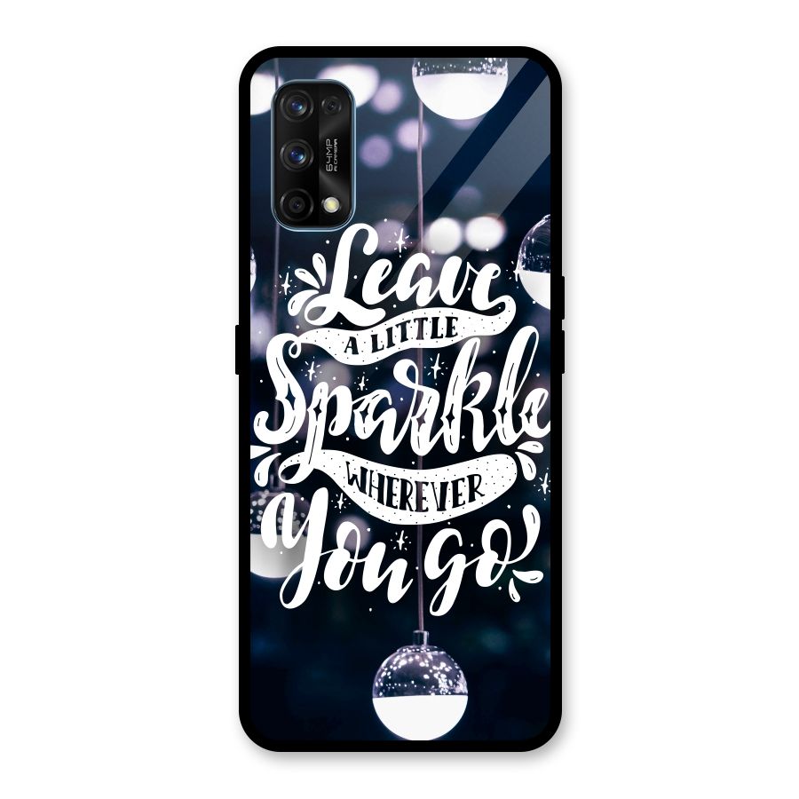 Little Spark Glass Back Case for Realme 7 Pro