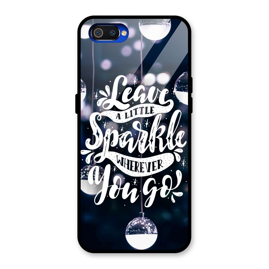 Little Spark Glass Back Case for Realme C2