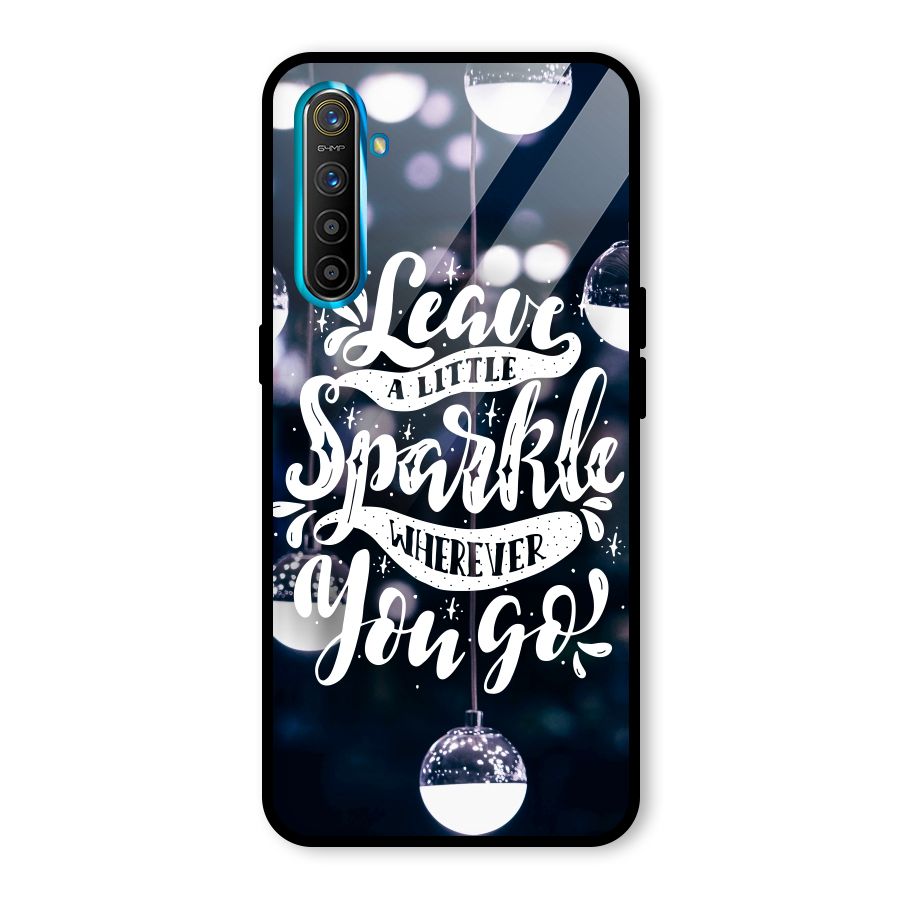 Little Spark Glass Back Case for Realme X2