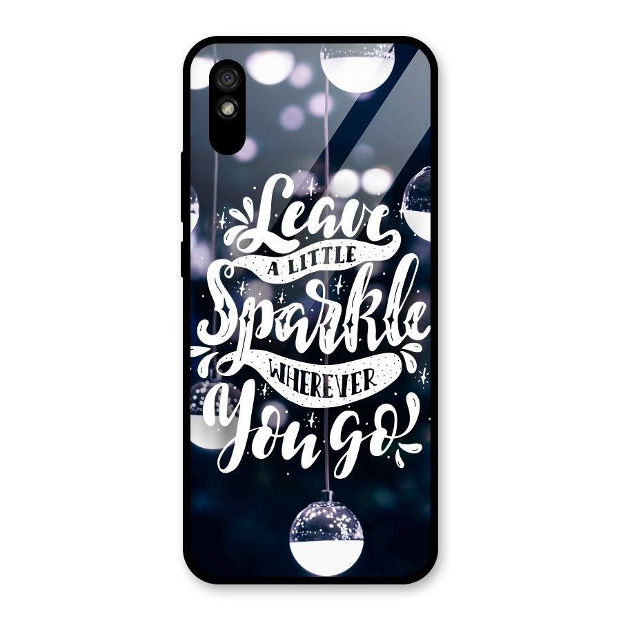 Little Spark Glass Back Case for Redmi 9A