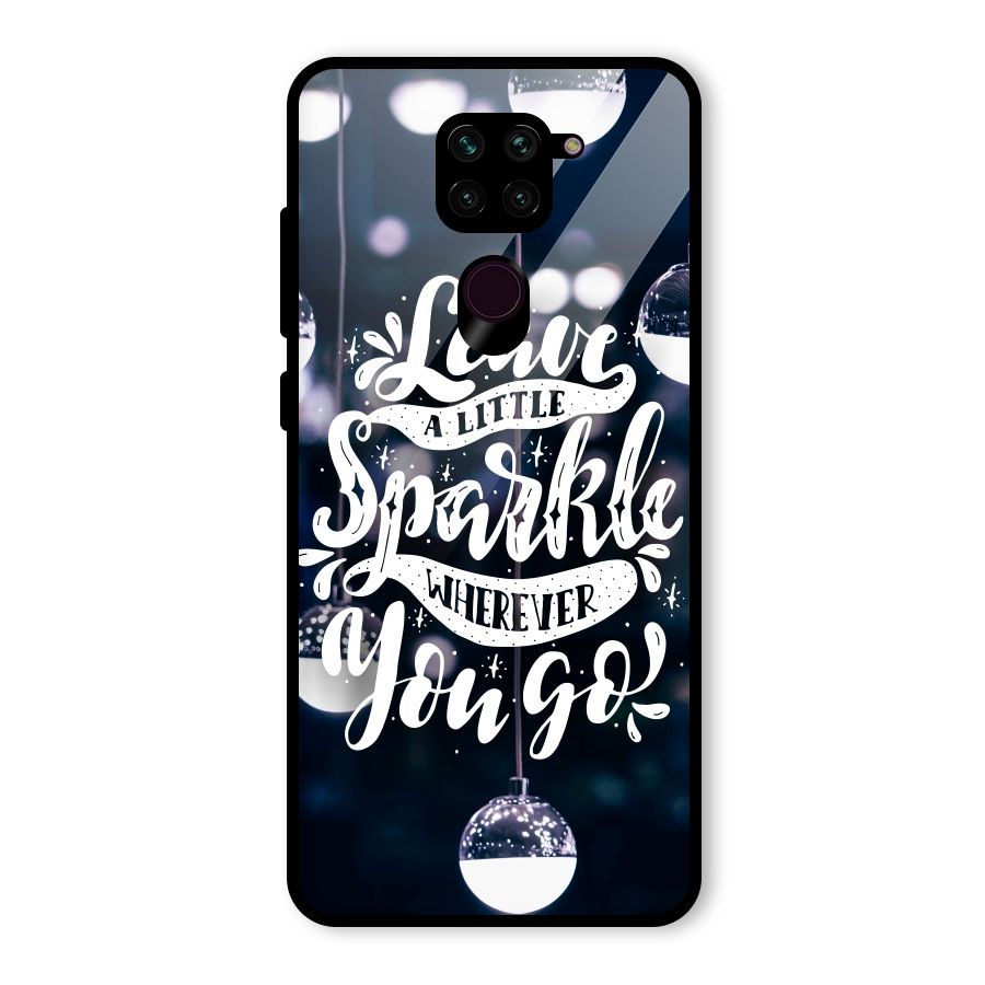 Little Spark Glass Back Case for Redmi Note 9