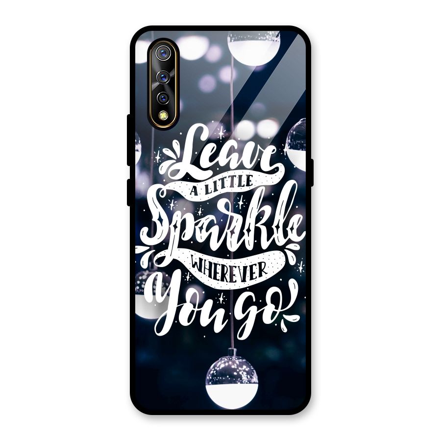 Little Spark Glass Back Case for Vivo S1