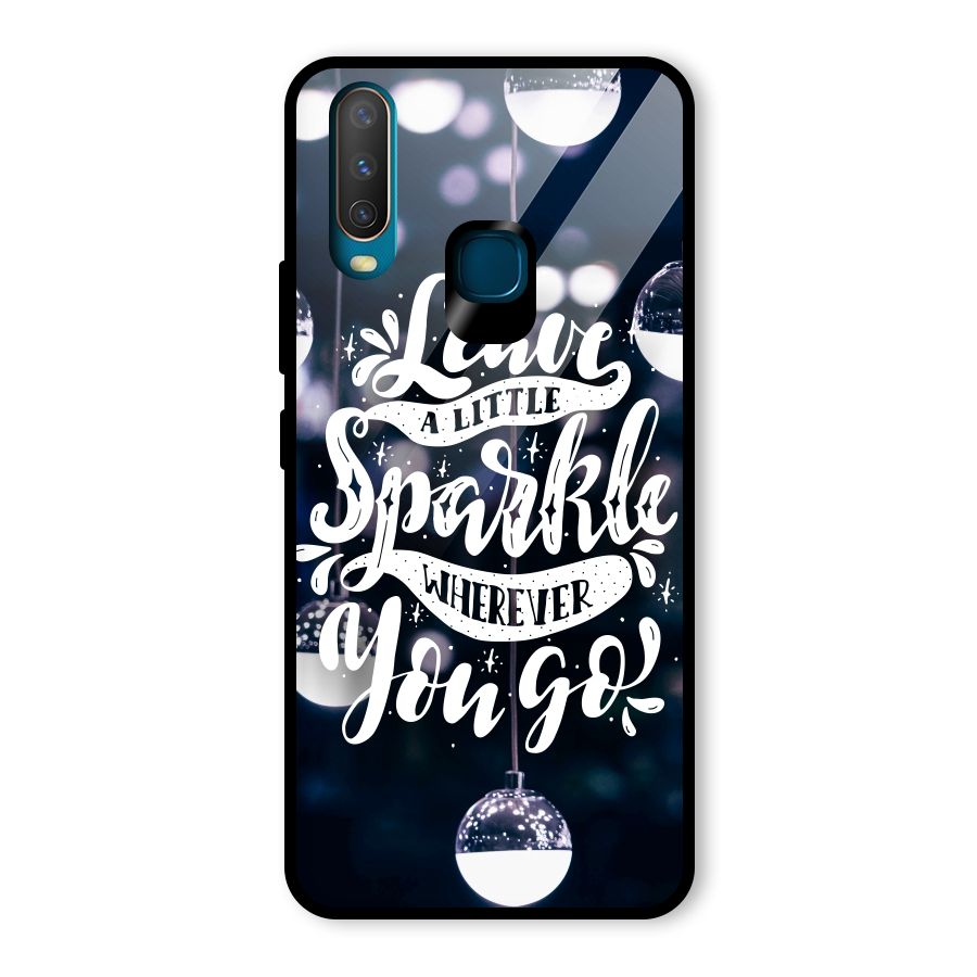 Little Spark Glass Back Case for Vivo U10