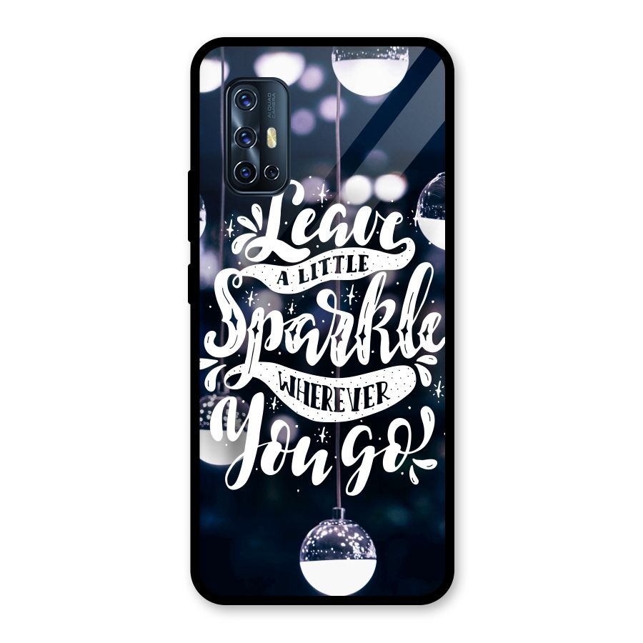 Little Spark Glass Back Case for Vivo V17