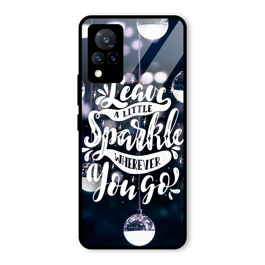 Little Spark Glass Back Case for Vivo V21 5G