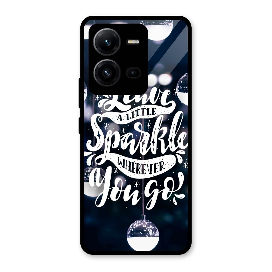 Little Spark Glass Back Case for Vivo V25