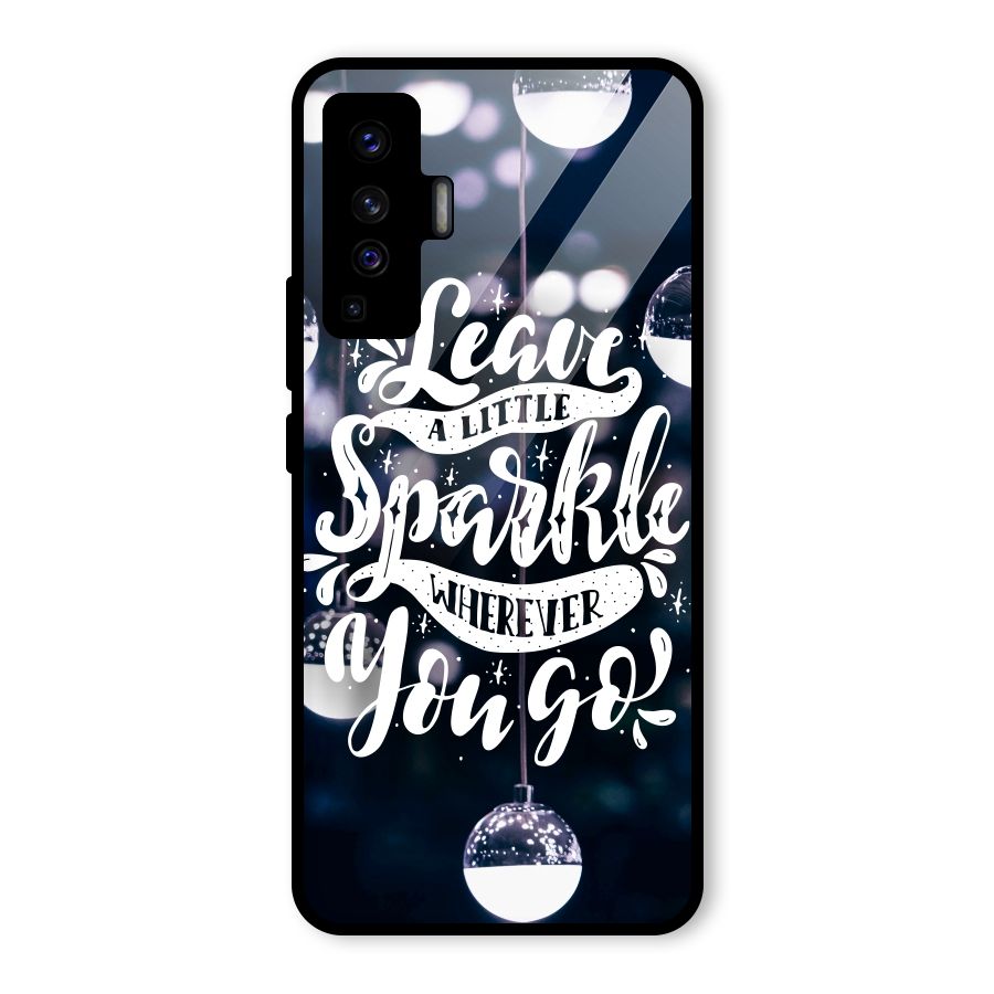 Little Spark Glass Back Case for Vivo X50