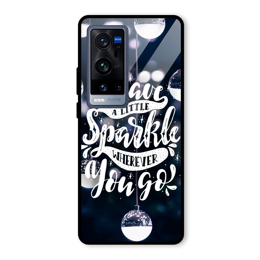 Little Spark Glass Back Case for Vivo X60 Pro Plus