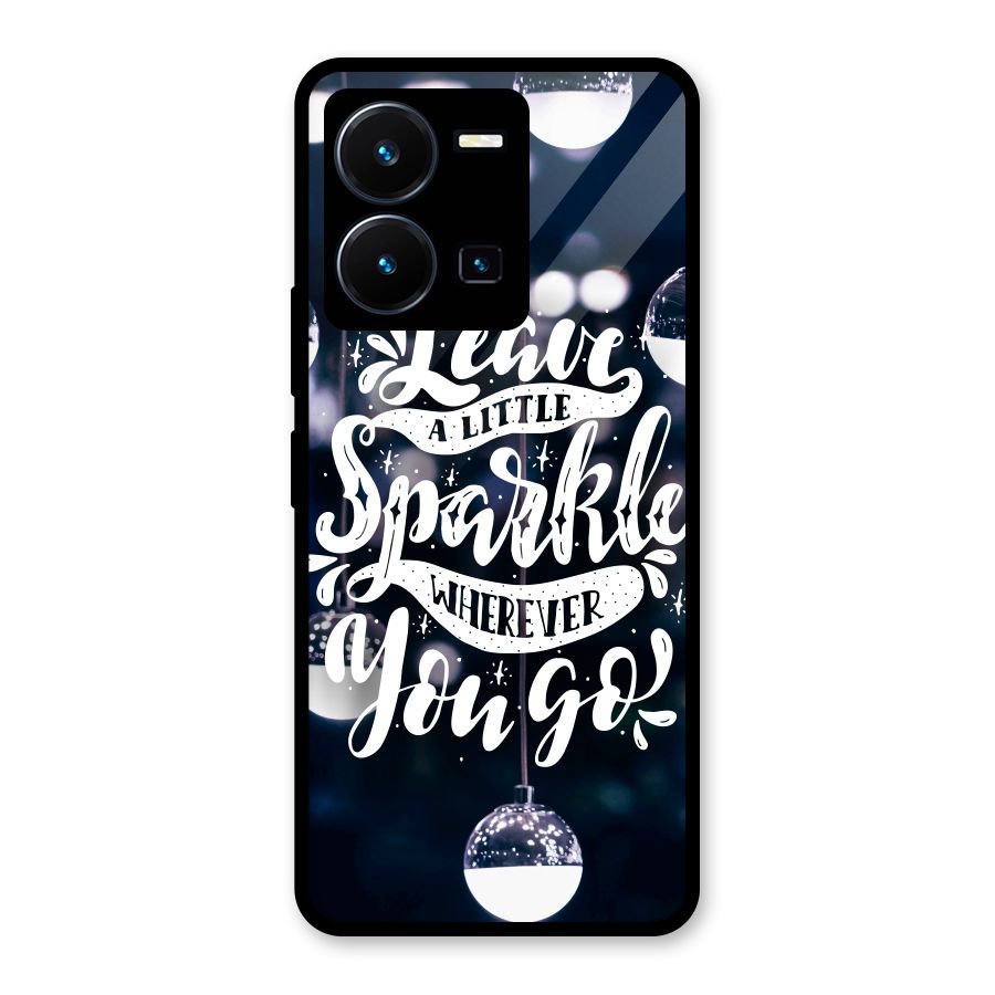 Little Spark Glass Back Case for Vivo Y35