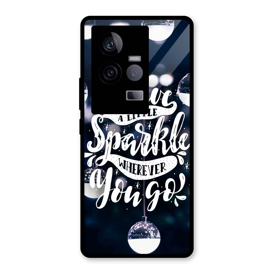 Little Spark Glass Back Case for Vivo iQOO 11 5G