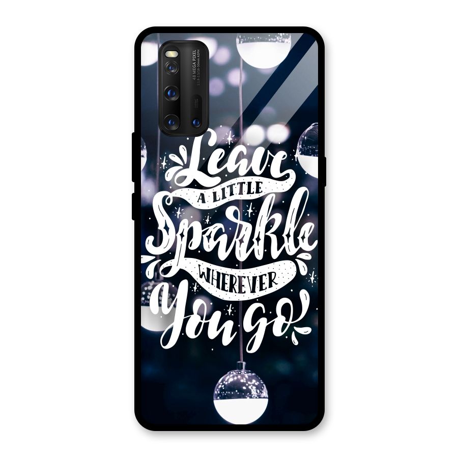 Little Spark Glass Back Case for Vivo iQOO 3