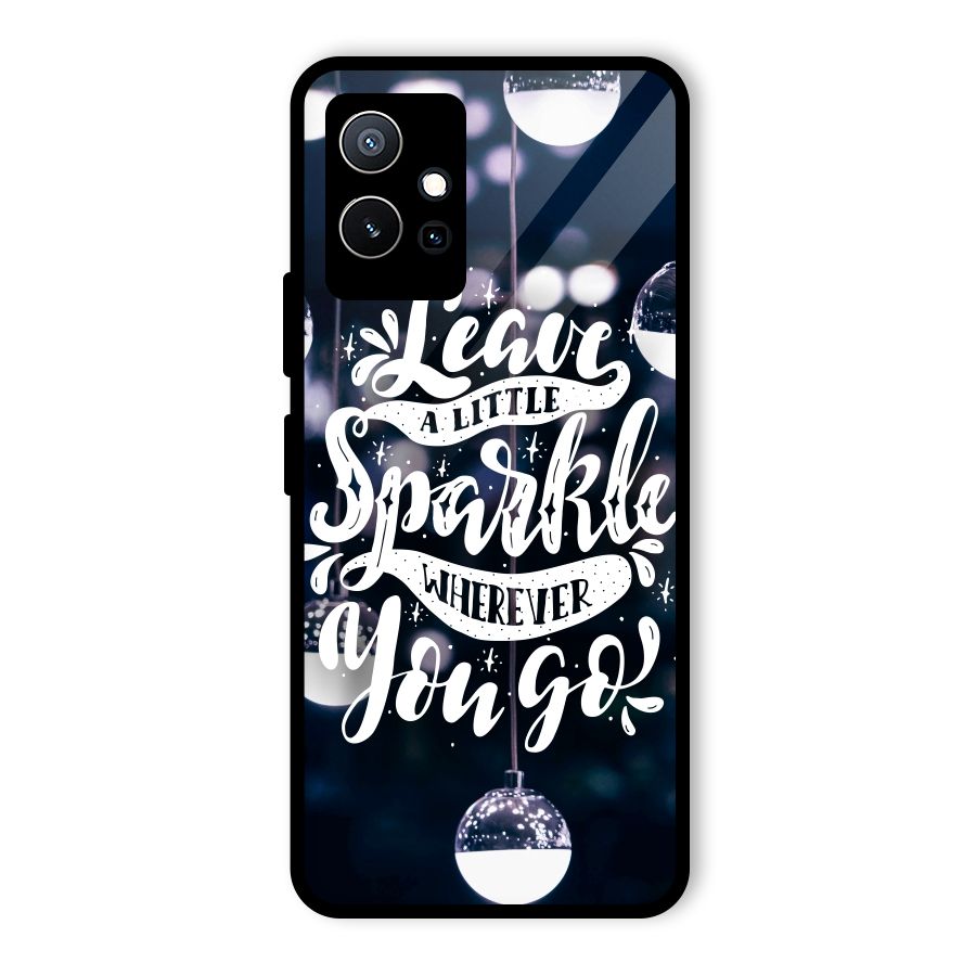 Little Spark Glass Back Case for Vivo iQOO Z6