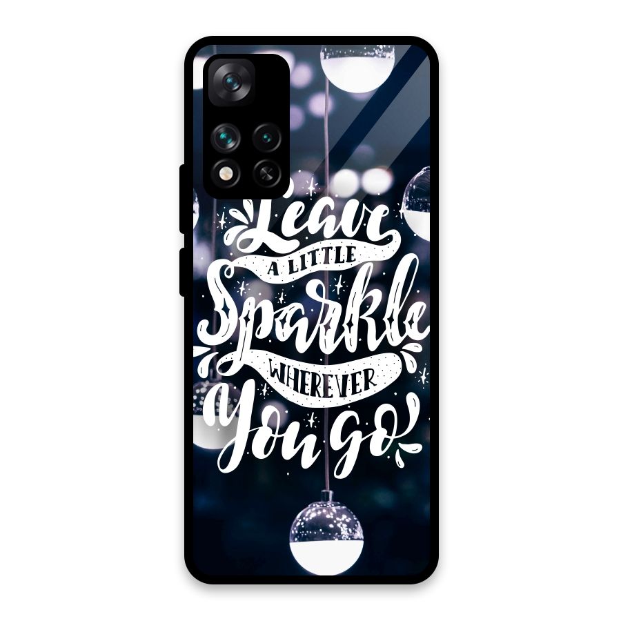 Little Spark Glass Back Case for Xiaomi 11i HyperCharge 5G
