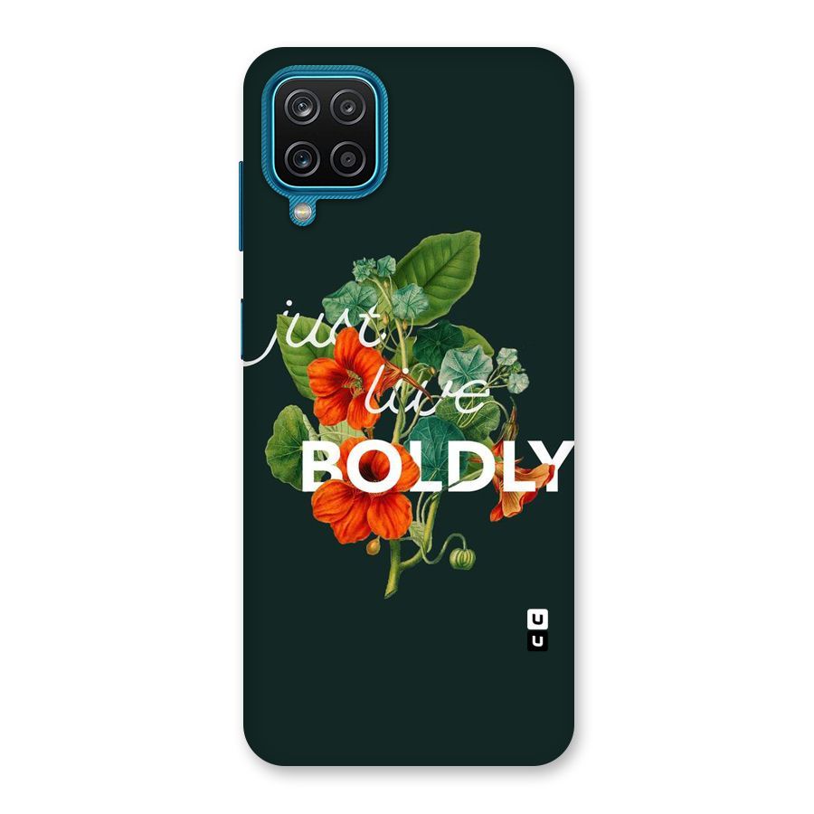 Live Boldly Back Case for Galaxy M12