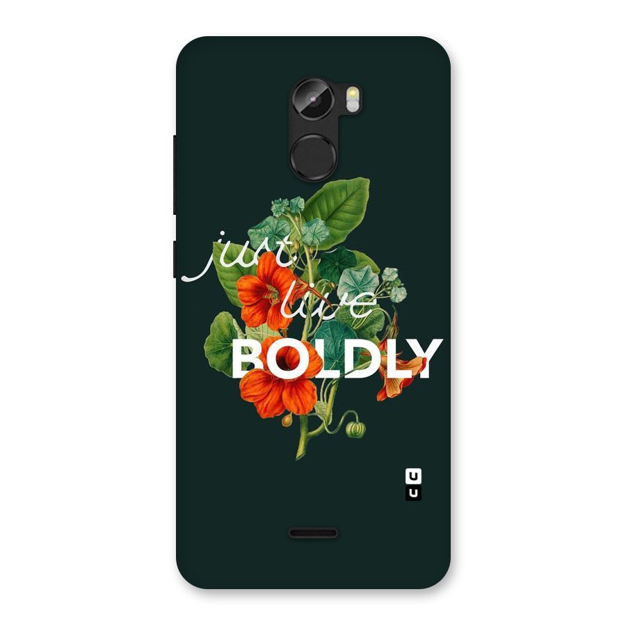 Live Boldly Back Case for Gionee X1