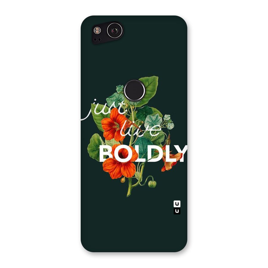 Live Boldly Back Case for Google Pixel 2