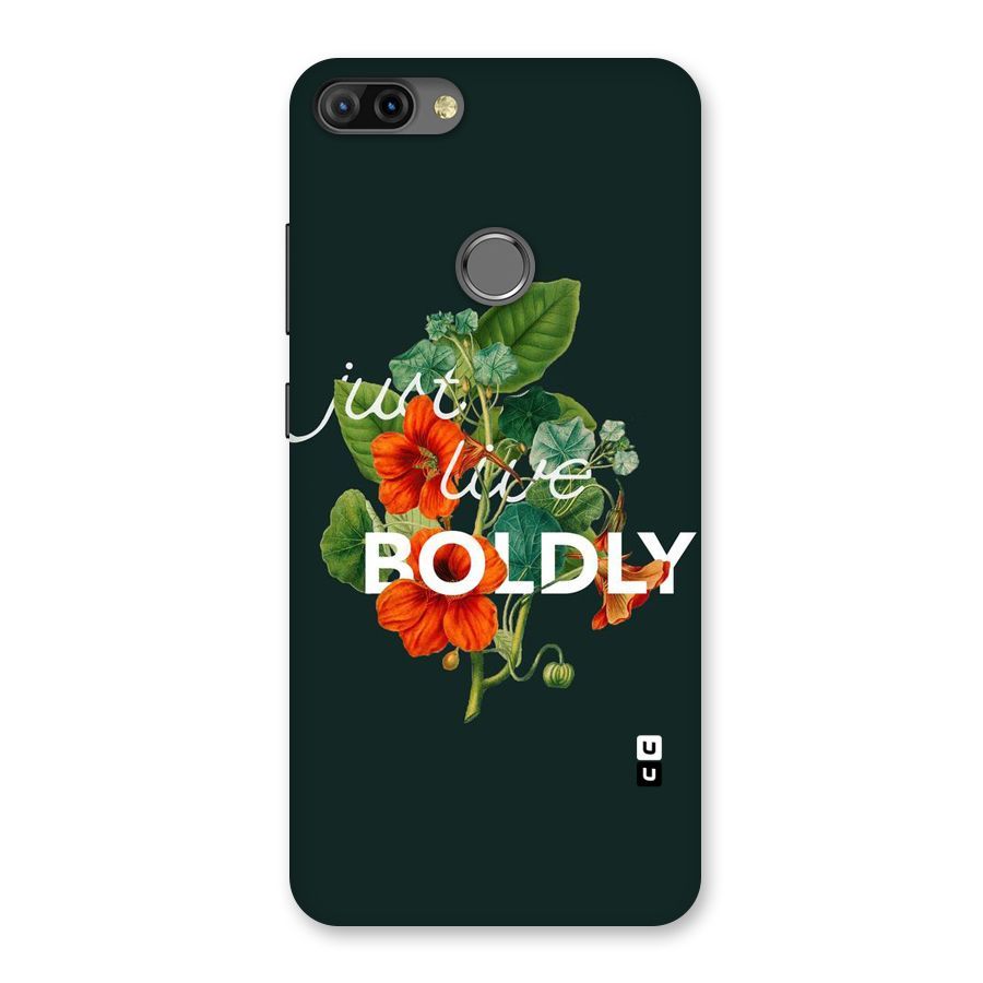 Live Boldly Back Case for Infinix Hot 6 Pro