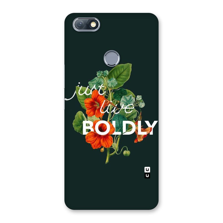 Live Boldly Back Case for Infinix Note 5