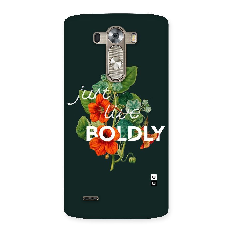 Live Boldly Back Case for LG G3
