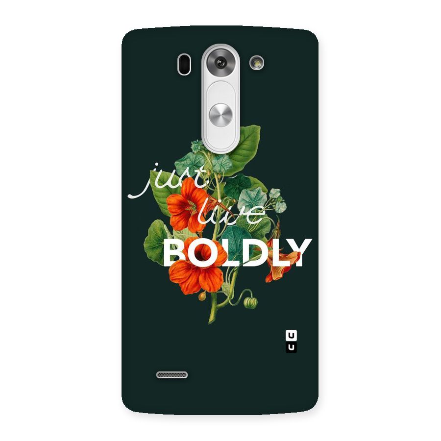 Live Boldly Back Case for LG G3 Beat