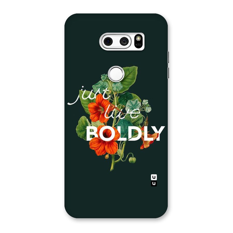 Live Boldly Back Case for LG V30