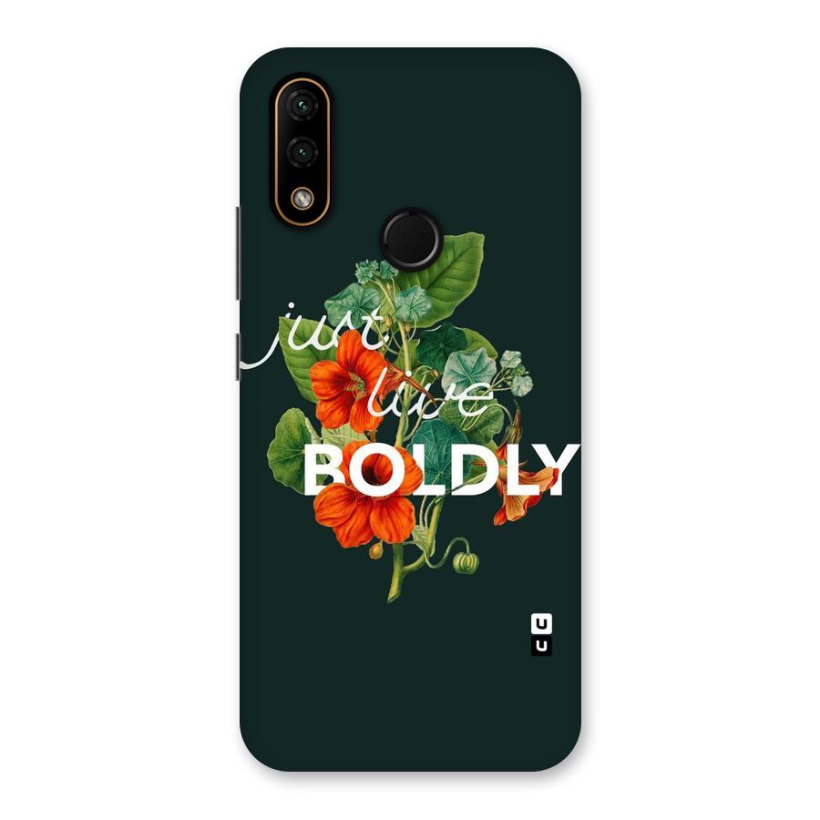 Live Boldly Back Case for Lenovo A6 Note