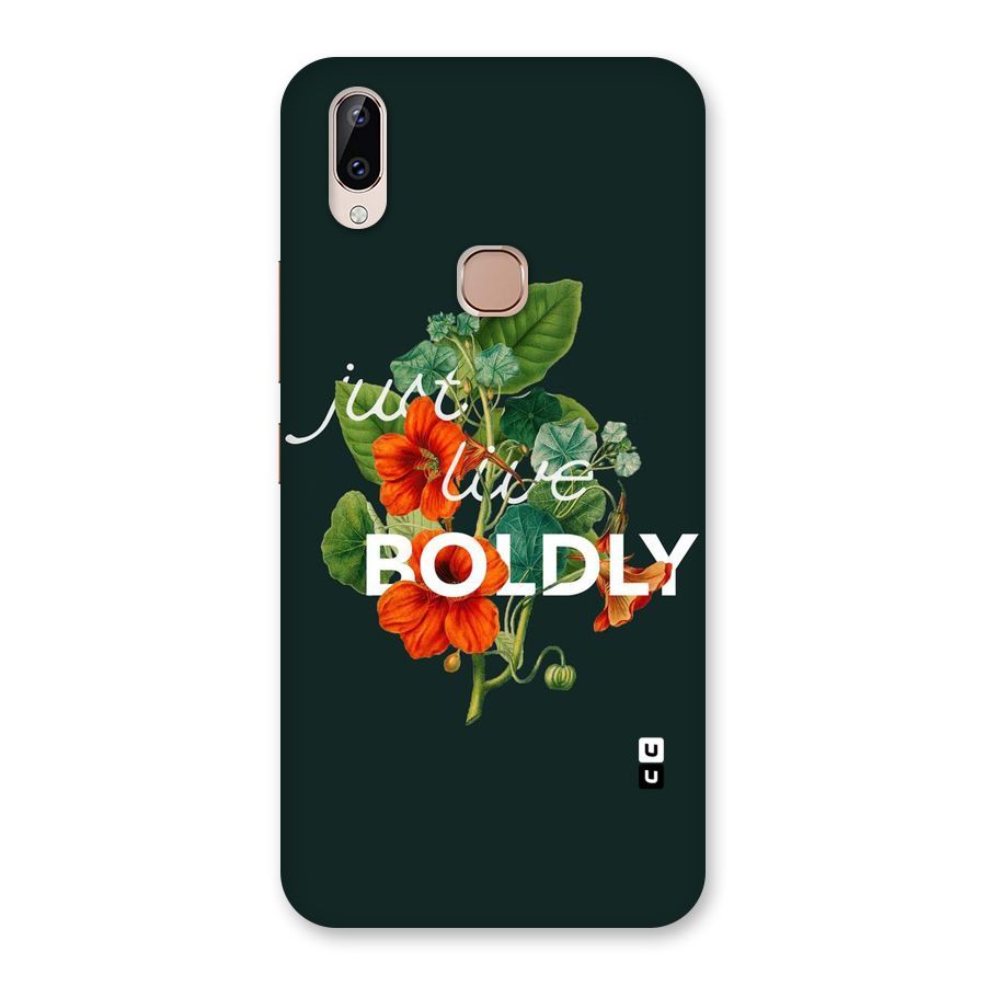 Live Boldly Back Case for Vivo Y83 Pro