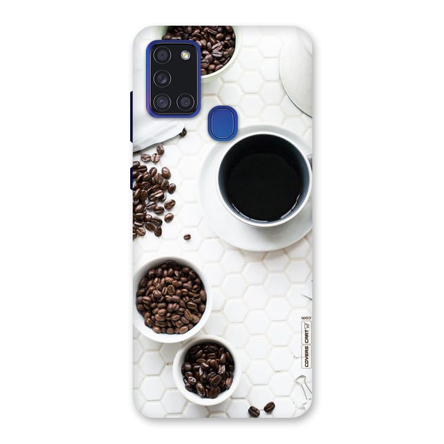 Live Coffee Back Case for Galaxy A21s