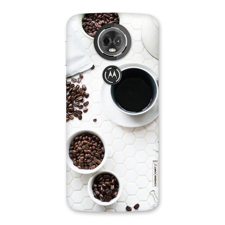 Live Coffee Back Case for Moto E5 Plus
