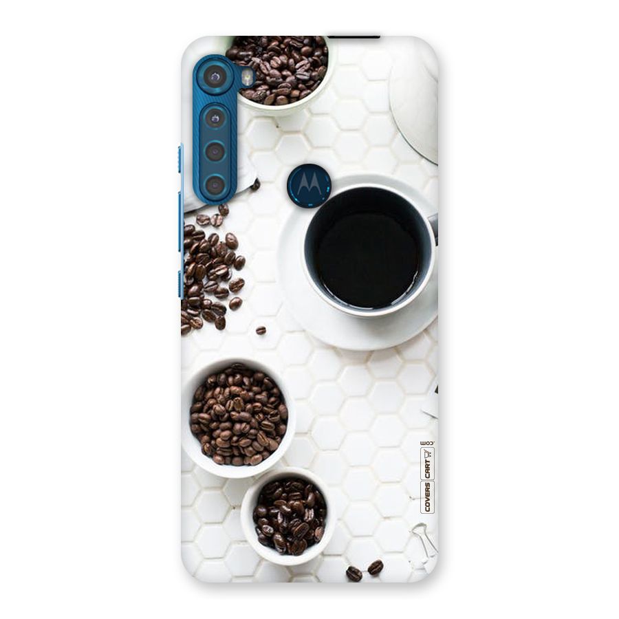 Live Coffee Back Case for Motorola One Fusion Plus