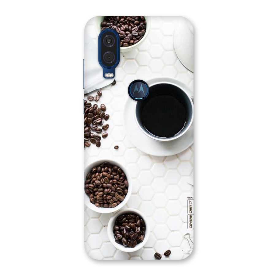 Live Coffee Back Case for Motorola One Vision