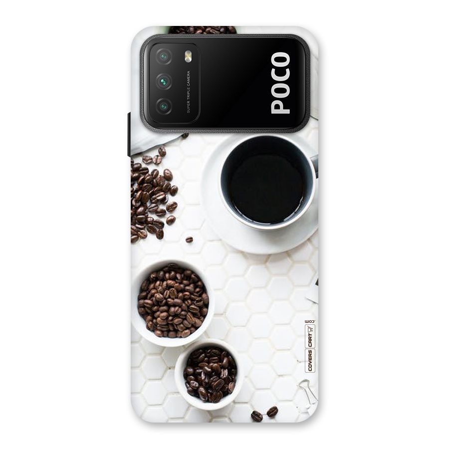 Live Coffee Back Case for Poco M3