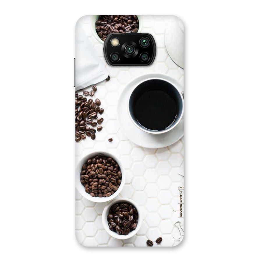 Live Coffee Back Case for Poco X3