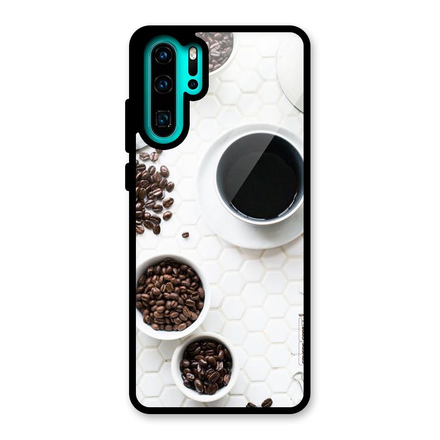 Live Coffee Glass Back Case for Huawei P30 Pro