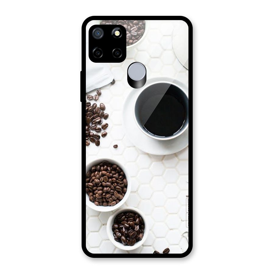 Live Coffee Glass Back Case for Realme Narzo 20
