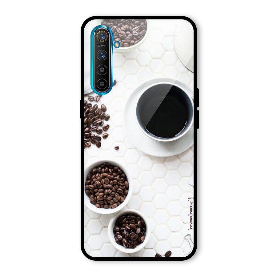 Live Coffee Glass Back Case for Realme XT