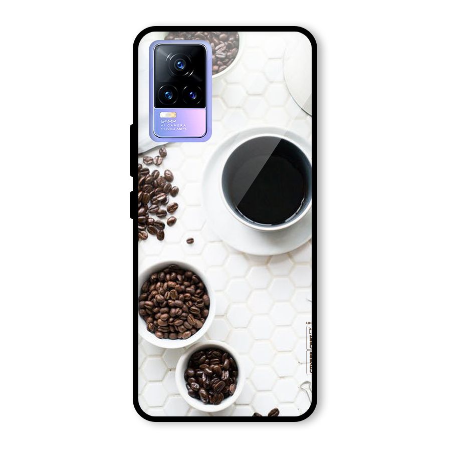 Live Coffee Glass Back Case for Vivo Y73
