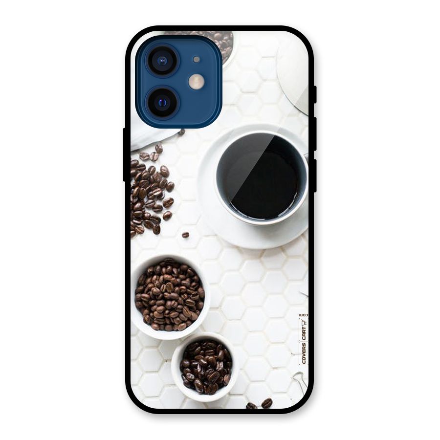Live Coffee Glass Back Case for iPhone 12 Mini