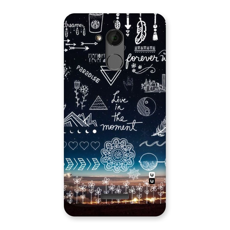 Live In The Moment Back Case for Coolpad Note 5