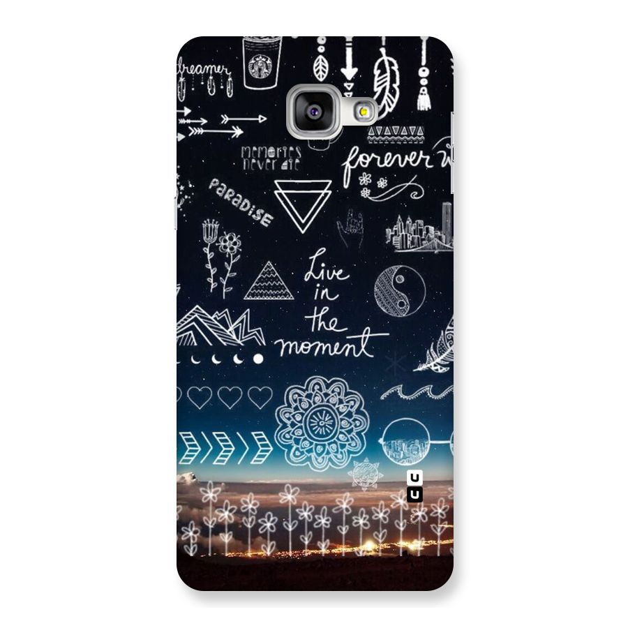 Live In The Moment Back Case for Galaxy A9