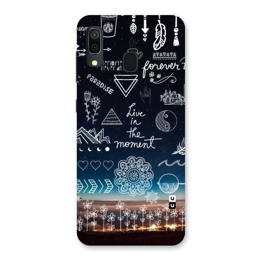 Live In The Moment Back Case for Galaxy M10s