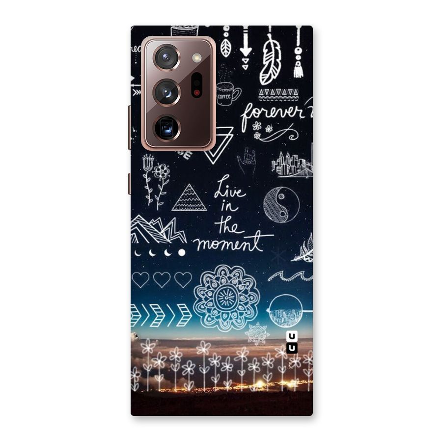 Live In The Moment Back Case for Galaxy Note 20 Ultra