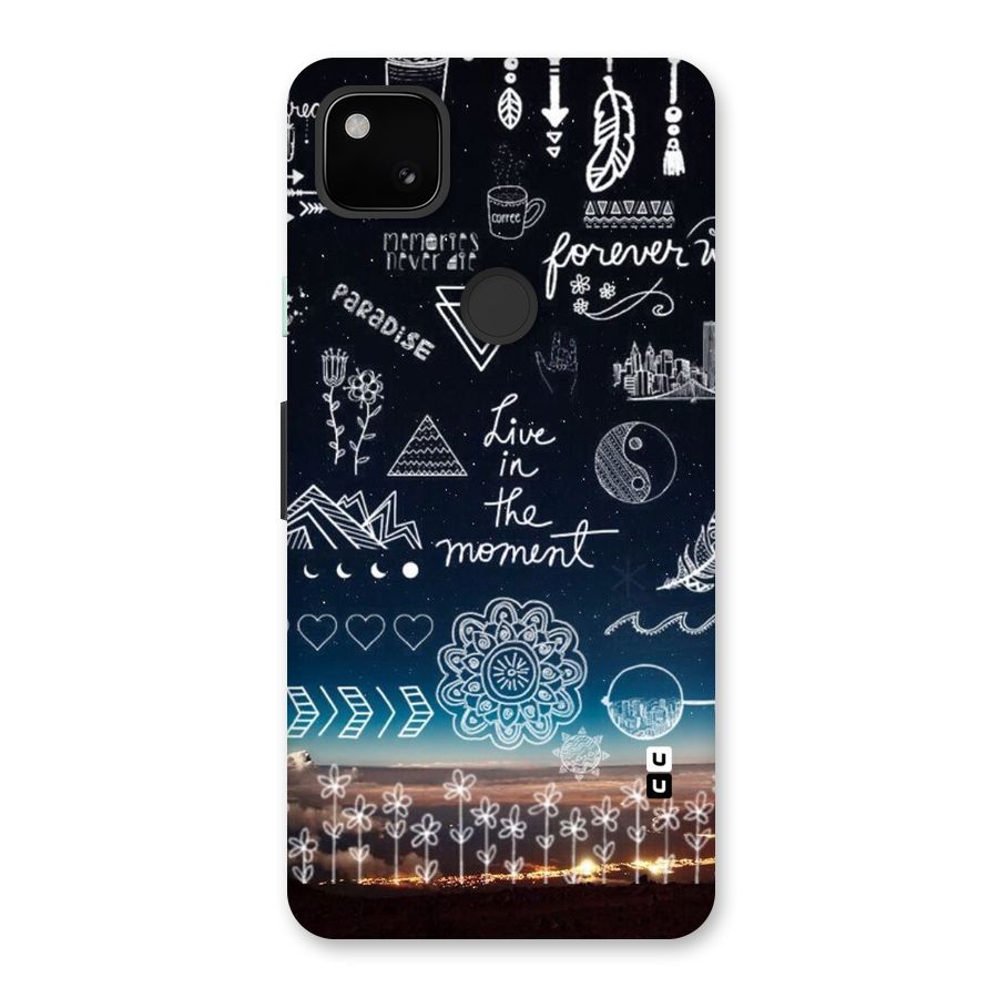 Live In The Moment Back Case for Google Pixel 4a
