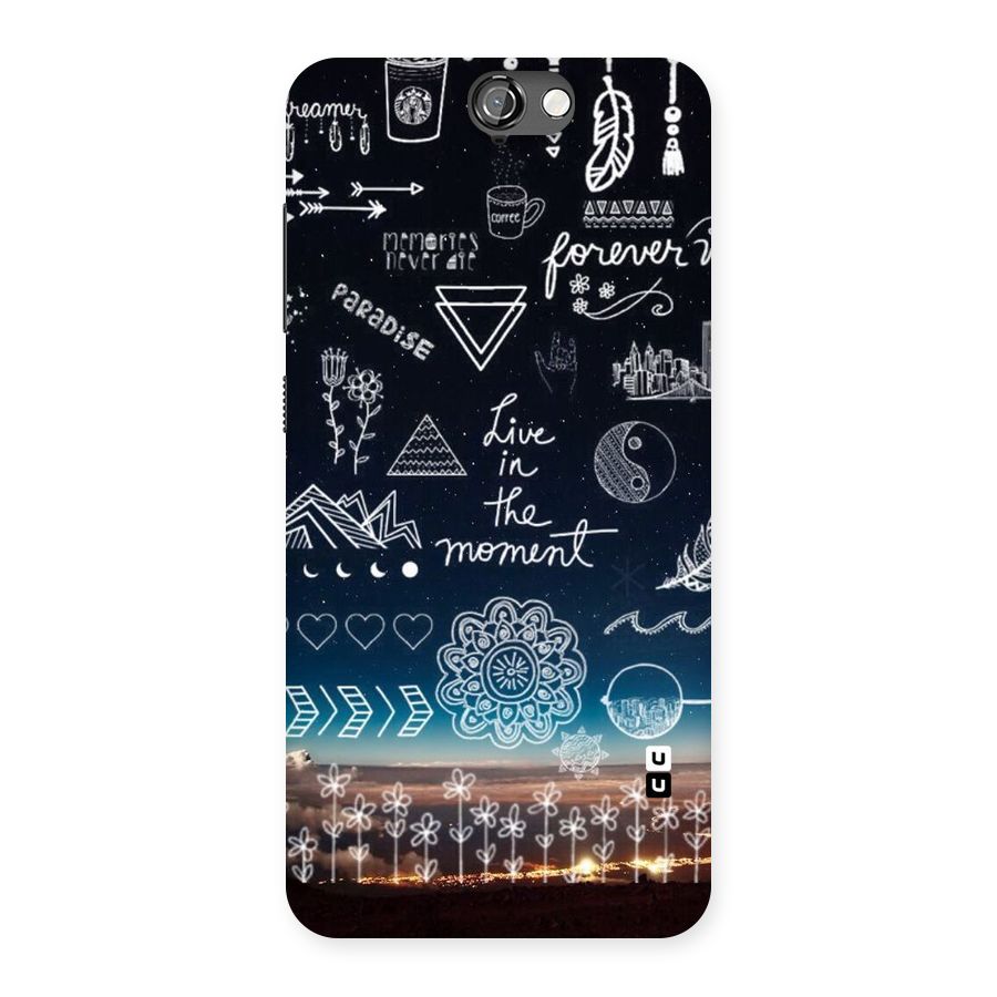 Live In The Moment Back Case for HTC One A9