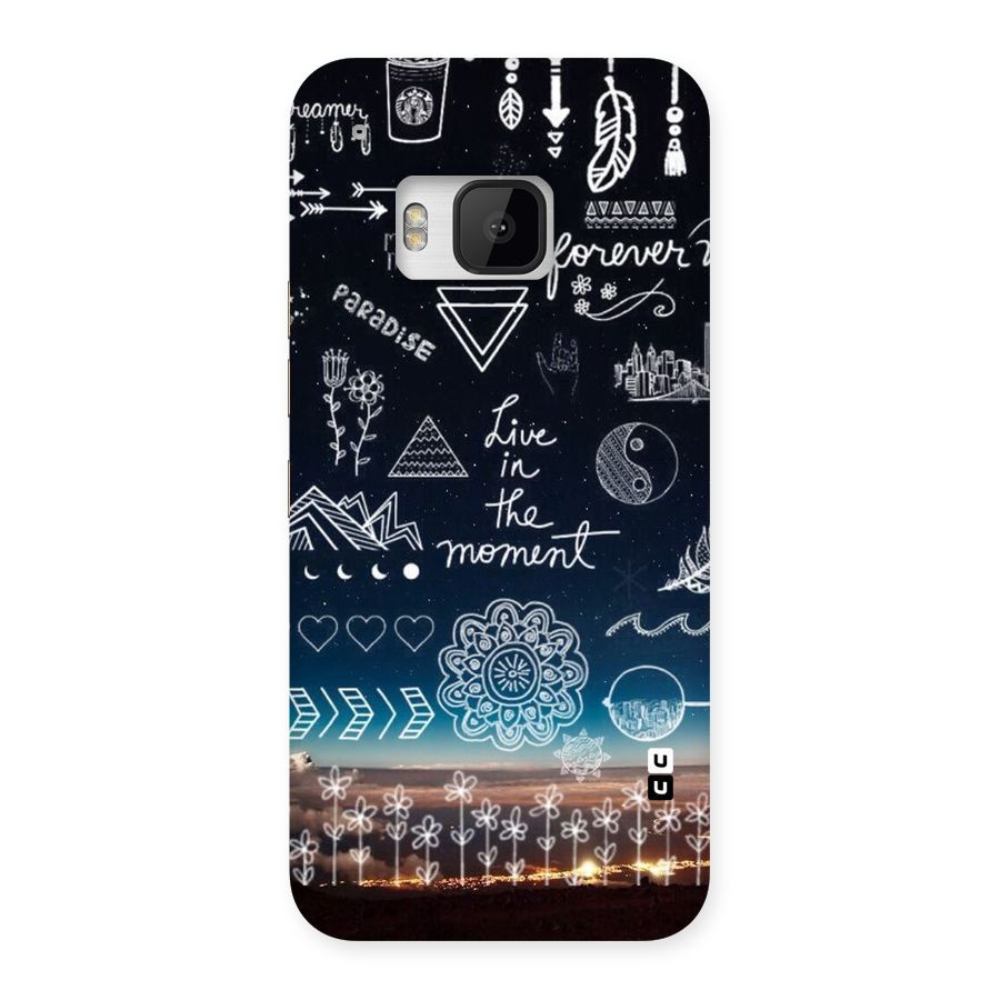 Live In The Moment Back Case for HTC One M9