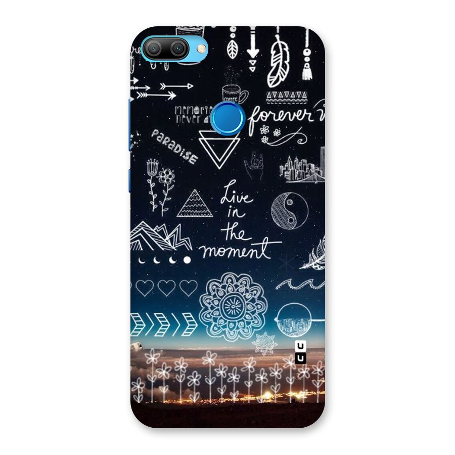 Live In The Moment Back Case for Honor 9N