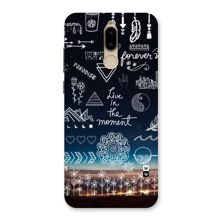 Live In The Moment Back Case for Honor 9i